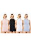 Zero Sleeve Fishing Collar Modal T-Shirt - 2