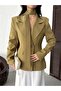 Premium Padded Scarf and Waist-Slit Blazer Jacket Diena - 4