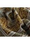 Ethnic Pattern Sparkling Crystal Scarf - 3