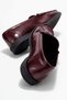 Women's Burgundy Loafer Daily Comfortable Office School College Shoes - 4