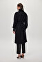 Shawl Collar Stone Detailed Black/Silver Cardigan 0029 - 6