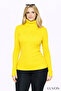 Yellow Turtleneck Finger Detailed Premium Savior Body Sweater - 7