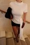 LUMIERE WHITE TAIL BLOUSE - 2
