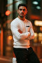 Men's Chest Cmb Printed Ecru Sweatshirt - 4