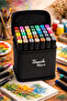 Pencraft 36-Piece Professional Marker Paint Pen Set with Bag