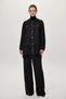Sequin and Button Detailed Double Black Suit 1682 - 5