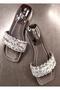 26Y463-2 Women's Stoned Premium Slippers