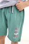 Boys' 2-Piece Set: Printed Crew Neck T-Shirt & Elastic Waist Shorts - 2