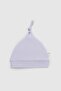 Organic Cotton Knotted Camisole Modal Newborn Hat Lilac