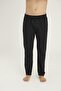 Men's Standard Fit Cotton Comfortable Cut Sweatpants with Zipper Pockets and Elastic Tie Flat Leg