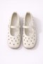 Women's Comfortable Sole Eyelet Detailed Strapped Daily Ballerina Office Shoes