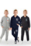 3-Piece Zippered Boys' Tracksuit Set - 6 Pieces