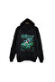Hatsune Miku Anime Printed Unisex 100% Cotton Black Hooded Sweatshirt