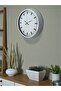 White Elegance 40 cm Metal Wall Clock Lwlhm-Ytrs345 - 3