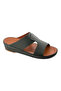 AET Arabic Sandals For Men | Outdoor Mens Slippers | Open Toe | Full Genuine Leather With Buckle