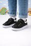 Daily Velcro Rubber Laced Sports Shoes Men's Sports Shoes Sneaker Artificial Leather - 4