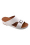 AET Arabic Sandals For Men | Outdoor Mens Slippers | Open Toe | Full Genuine Leather With Buckle