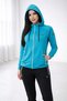 New Season Diving Fabric Hooded Mint-Black Women's Tracksuit Set - 5