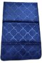 YU WELL Foldable Prayer Mat Back Support & Carrying Bag 2-in-1 Prayer Rug Soft Velvet 110×65CM Blue - 6