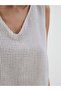 V Neck Striped Muslin Blouse - 3