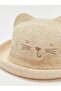 Baby Boy Fedora Hat with Animal Figures - 3
