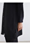 Lcw Grace Black Judge Collar Women's Shirt Tunic - 3