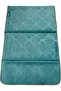 YU WELL Foldable Prayer Mat Back Support & Carrying Bag, 2-in-1 Rug Soft Velvet 110×65CM Mrine Blue - 5