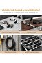 50 PCS Reusable Self Adhesive Cable Ties – Cable Management Solution for Extension Cord, Extension - 7