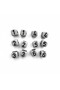 Numbered Game Dice Set of 12 - 2