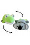 Plush Toy Double-Sided Penguin -Elephant, Frog Koala Plush Quality 25 cm - 3
