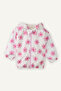 Waterproof Hooded Ecru Baby Girl Coat F8355A5/Er238