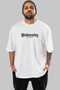 Wednesday Front Printed White Oversize T-Shirt Men Women Cotton Crew Neck T-Shirt - 2
