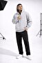 Hooded Unisex Zippered Sweatshirt / Cardigan