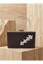 Brown Z.A.R.A. Satin Crystal Stone Embroidered Chain Women's Evening Dress Bag Wedding Engagement Graduation - 3
