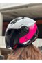AIRFLOW 2 COVER BEYAZ-PEMBE KASK - 2