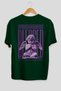 Blessed Back Printed Green Oversize T-Shirt Men Women Cotton Crew Neck T-Shirt