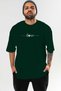 Love (2) Front Printed Green Oversize T-Shirt Men Women Cotton Crew Neck T-Shirt - 2