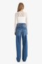 Straight Fit High Waist Blue Women's Jean Trousers G3541Ax/Nm28 - 3