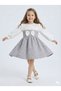 Ribbon Detailed Girls' Dress 4-10 Years 4407