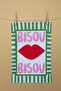 Bisou Bisou 1 Piece Cotton Kitchen Oven Towel