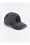 Anthracite Embroidered Men's Cap Hat - 2
