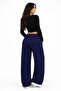 Women's Wide Leg High Waist Sweatpants - 2