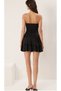Black Strapless Mini Stylish Dress - 3