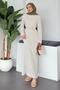 Kenn Knitted Dress Cream - 3