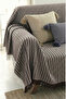 Cotton Fringed Sofa Cover Multi-Purpose Cover |   Sofa Shawl |   Sofa Bed Cover 170X220 cm - 2