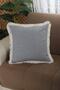 Gray Tasseled Throw Pillow Cushion Cover 43 X 43