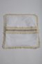 White Linen Jute Lace Throw Pillow Cushion Cover 43 X 43 - 4