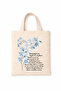 Printed Cloth Book Bag & Patterned White T-Shirt Set – Stylish and Comfortable Two-Piece Set Suitable for Daily Use - 4
