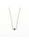 316L Steel Anti-Tarnish Women's Necklace |   Gold Color Evil Eye Bead Figure - 3