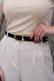 Women's Belt with Suit Buckle, Jacket Belt, Trouser Belt. - 5